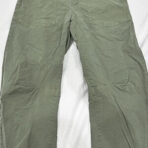 Nili Lotan Sage Green Cropped Pants